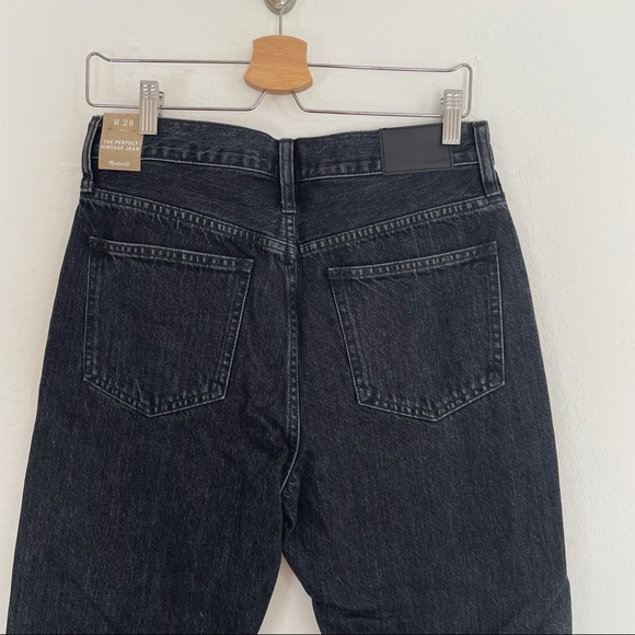 Madewell The perfect vintage jean dark wash mid waist denim size 28 - Picture 8 of 13